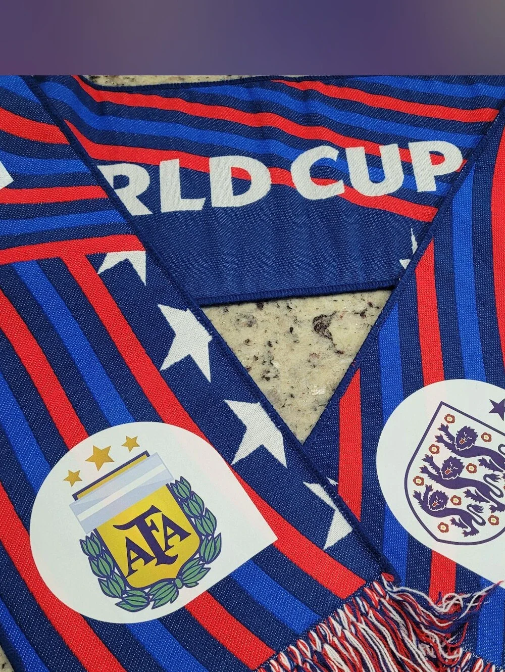 England Vs Argentina Fifa World Cup 2026 Scarf Semifinal Atlanta